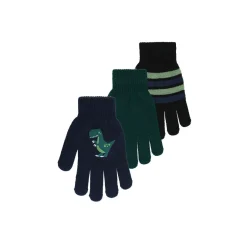 Flash Sale Densley & Co | 3 Pairs Of Gloves 4-6X Boys Accessories