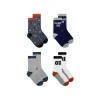Discount Densley & Co 6 Pairs Of Socks For Kids Size 4-6 Boys Accessories