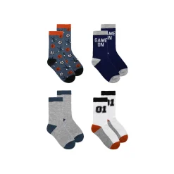 Discount Densley & Co 6 Pairs Of Socks For Kids Size 4-6 Boys Accessories