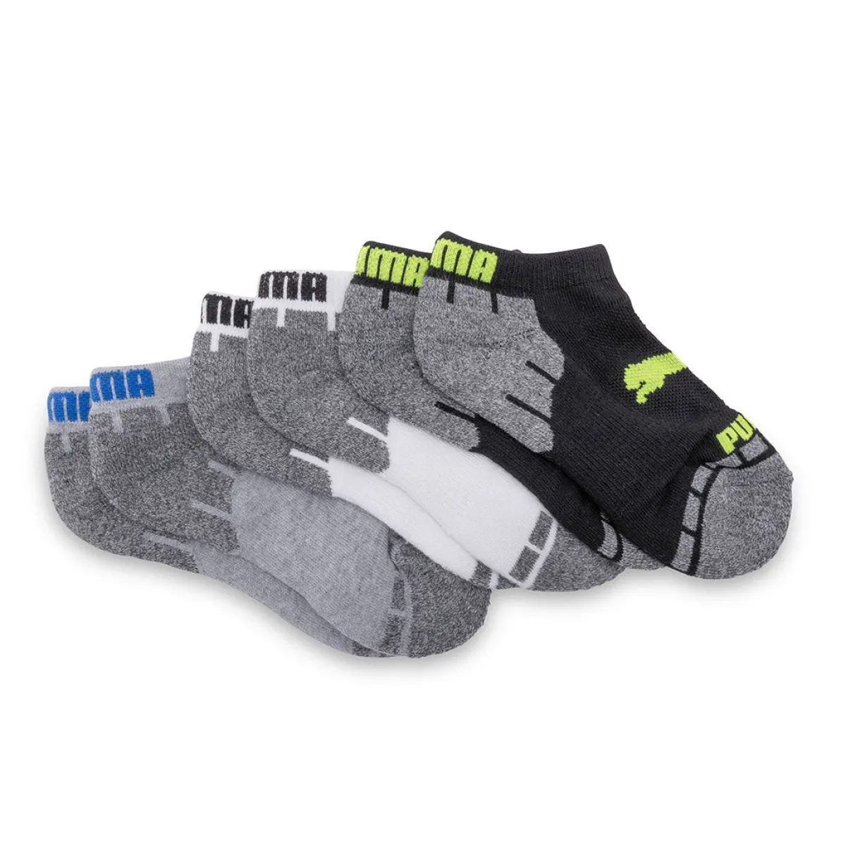 Fashion Puma | 6 Pairs Of Socks For Kids Size 5-6.5 Boys Accessories